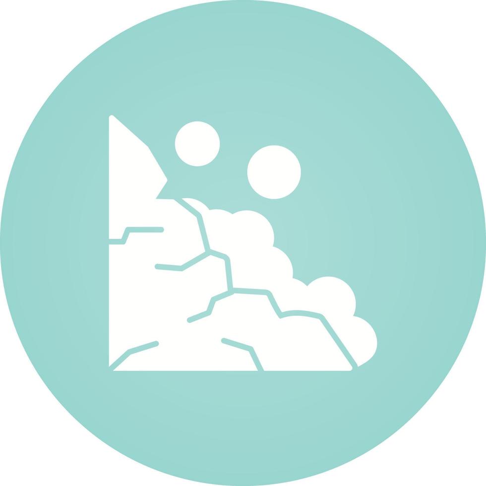 Landslide Vector Icon