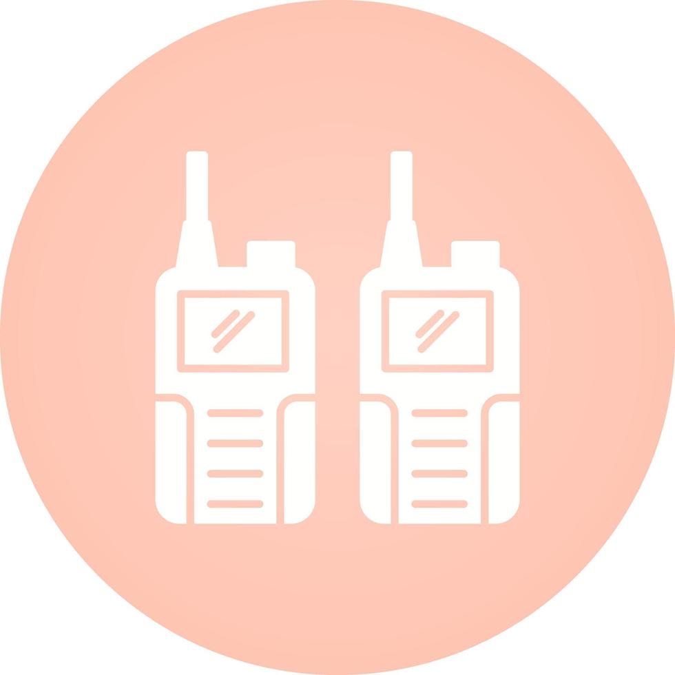 Walkie Talkie Vector Icon