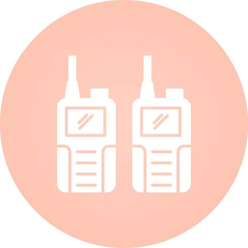 Walkie Talkie Vector Icon