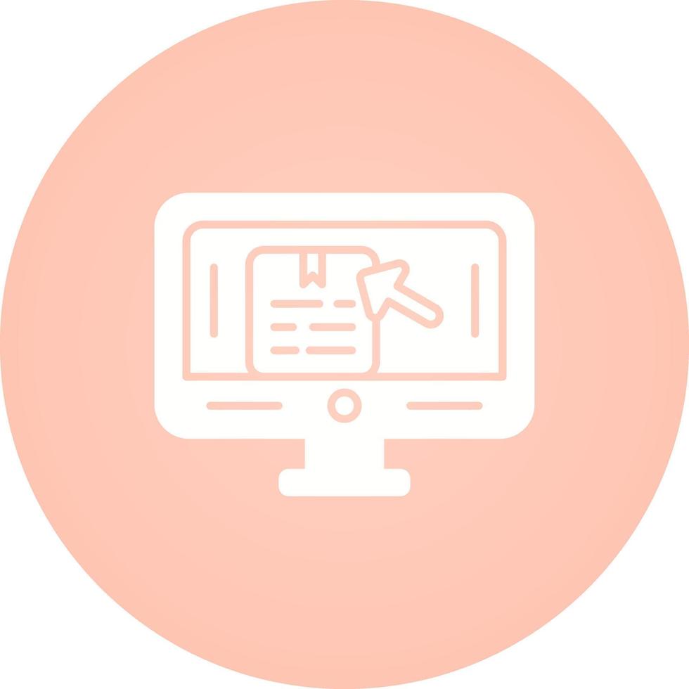 Digital Booking Vector Icon