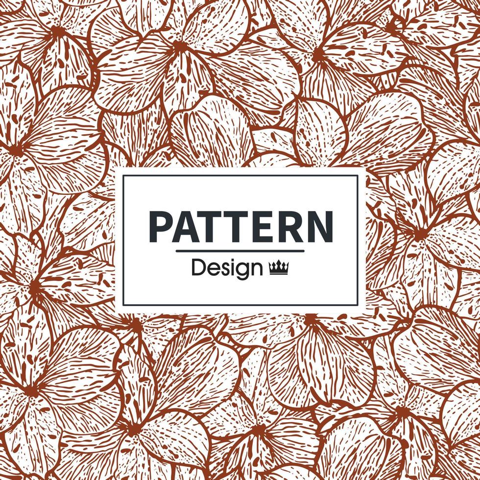 Pattern Design For Textile Printing and social media Posting vector