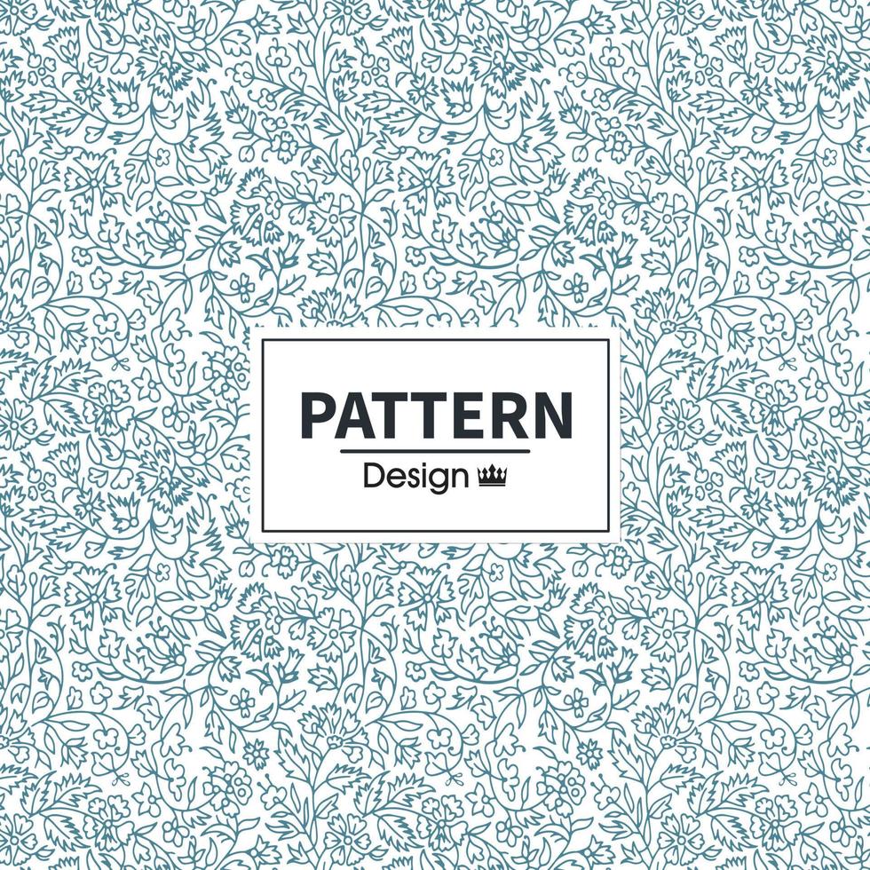 Pattern Design For Textile Printing and social media Posting vector