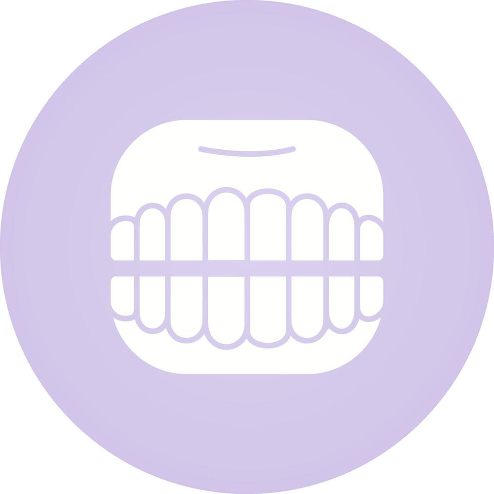 Denture Vector Icon
