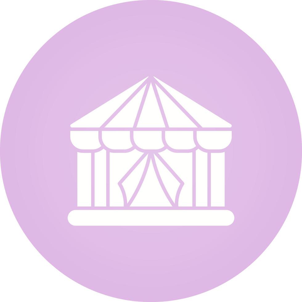 Circus Tent Vector Icon