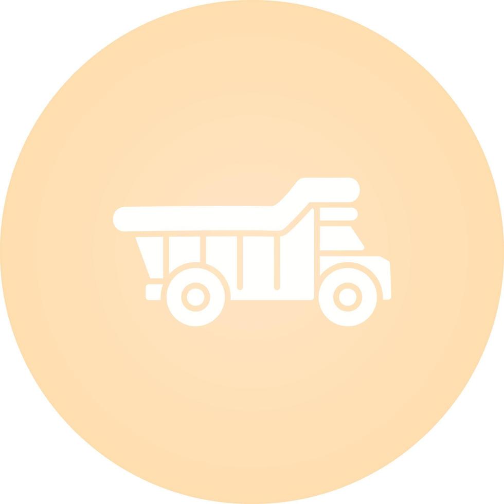 Dump Truck Vector Icon