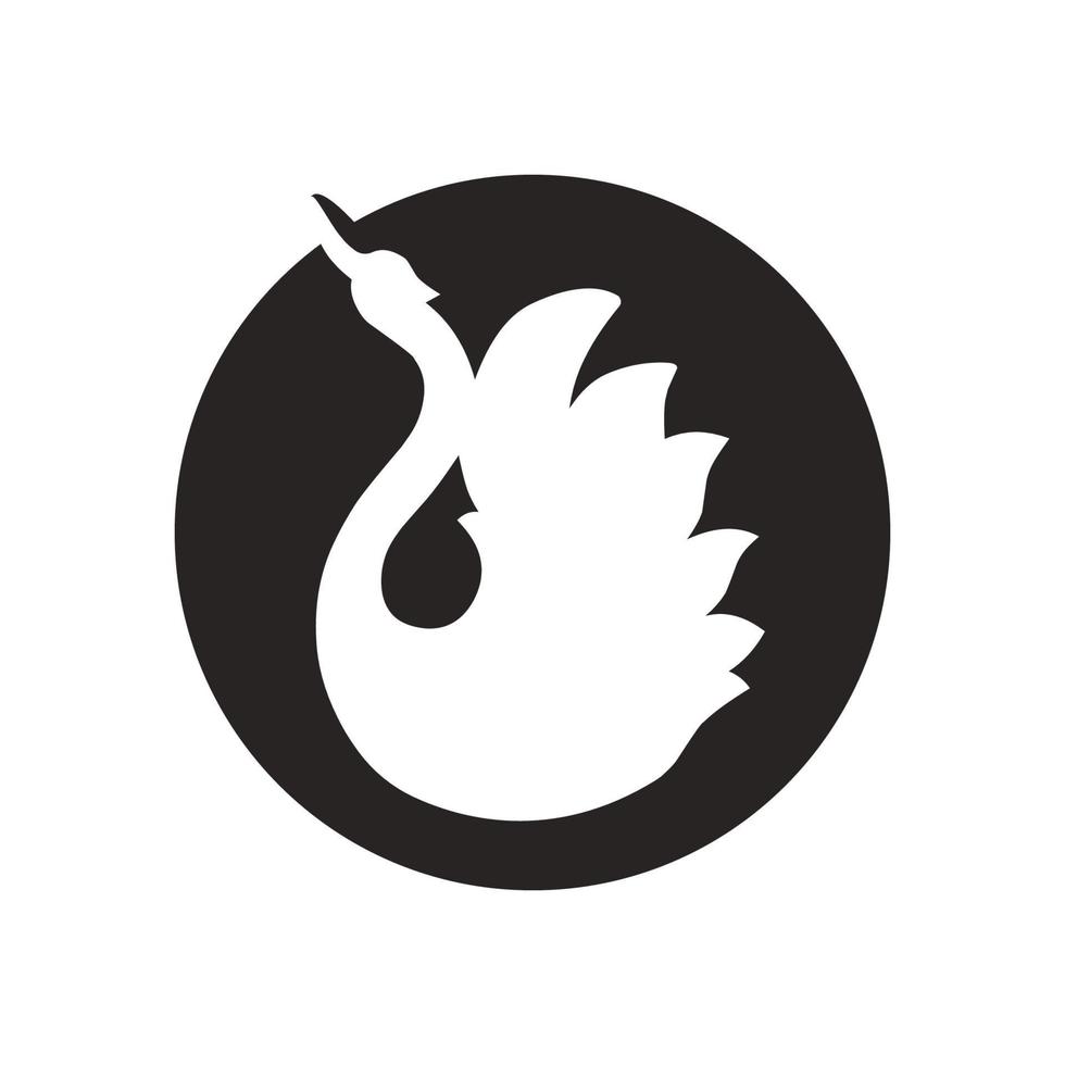 swan logo vector