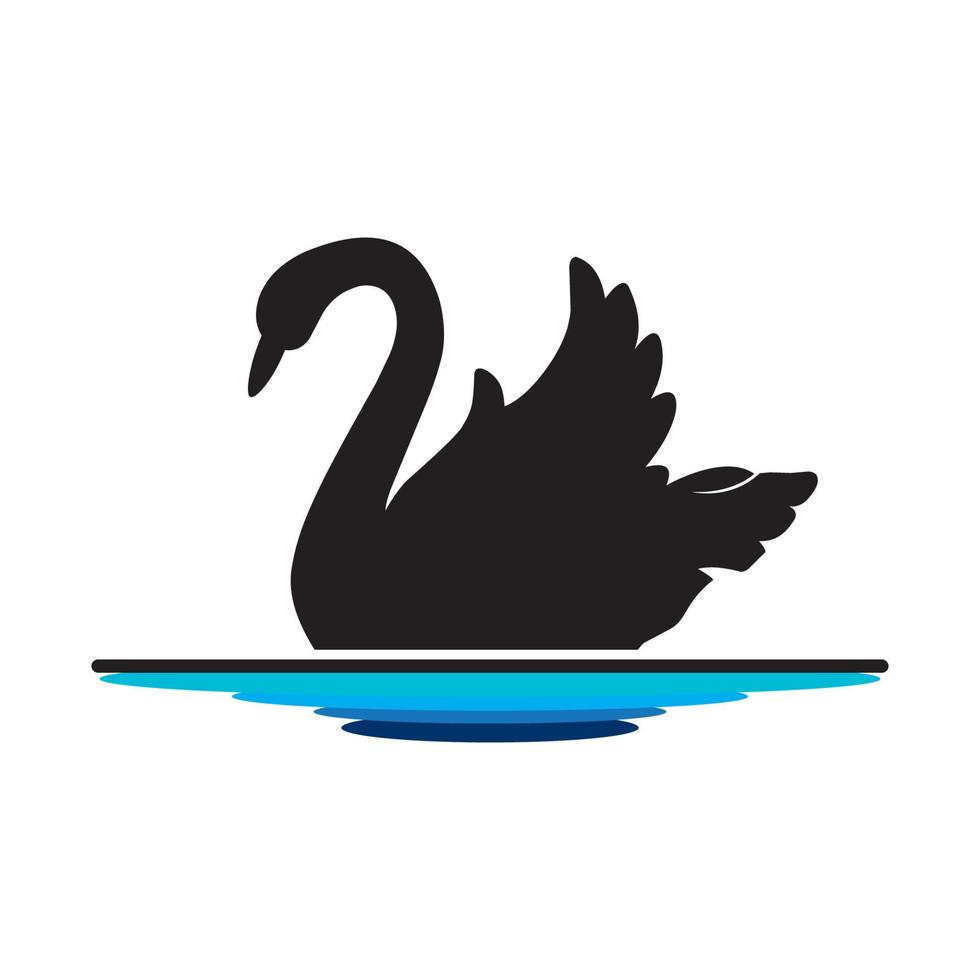 swan logo vector