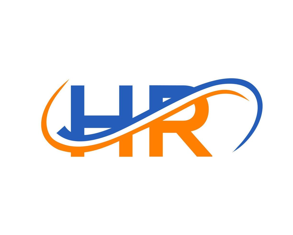 Letter HR Logo Design For Financial Development Investment Real letter-hr-logo-design-for-financial-development-investment-real