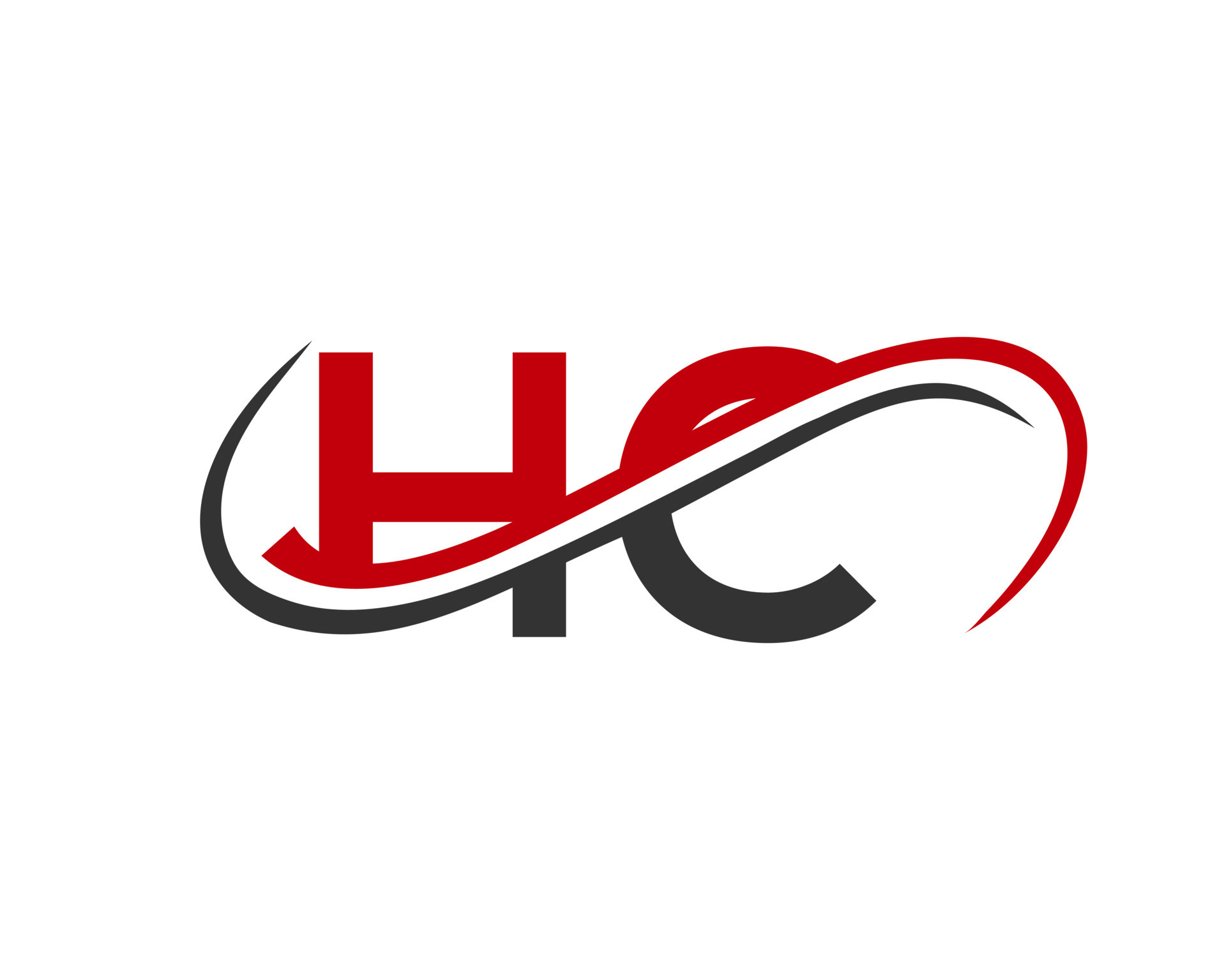 Letter HC logo Design for Financial, Development, Investment, Real