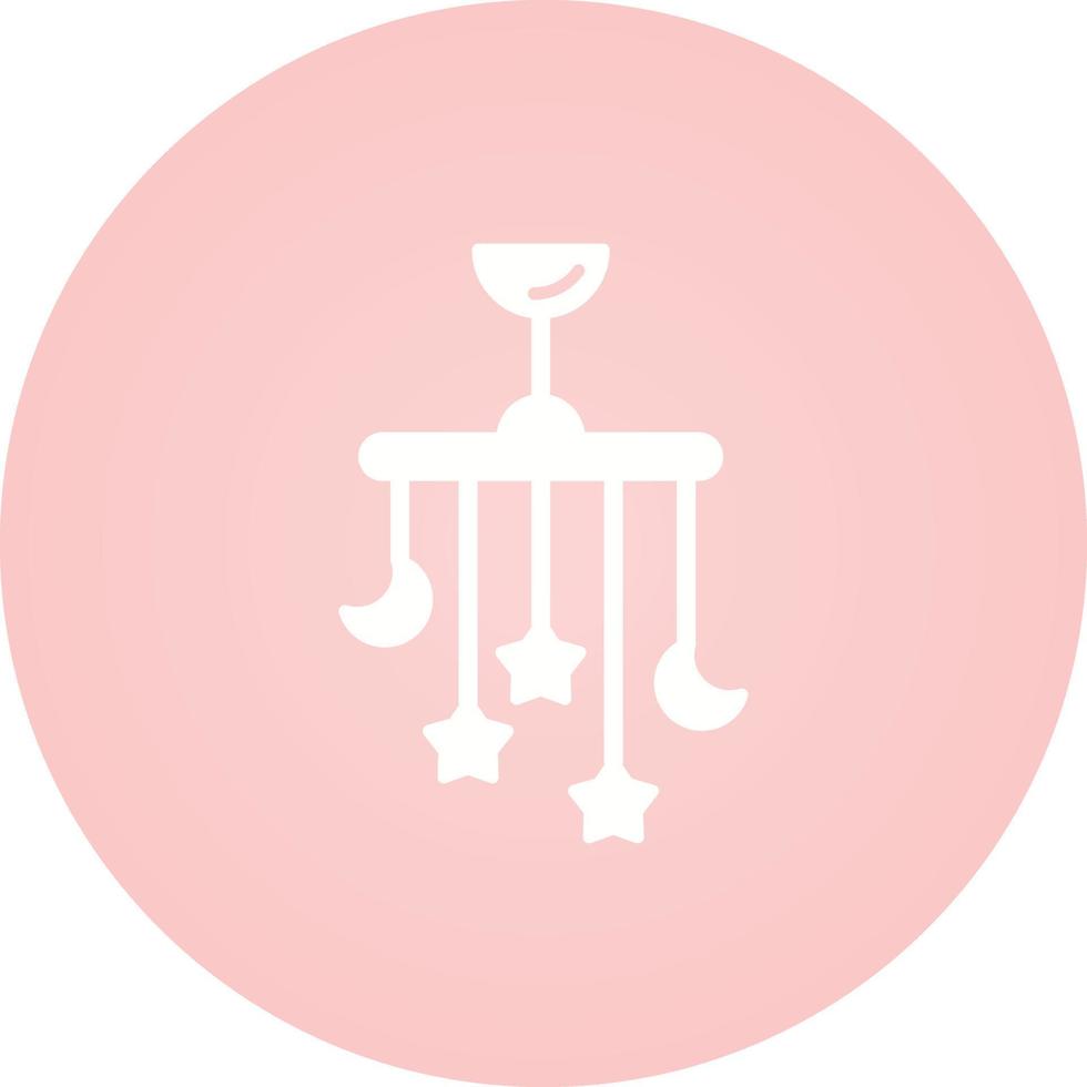 Crib Toy Vector Icon