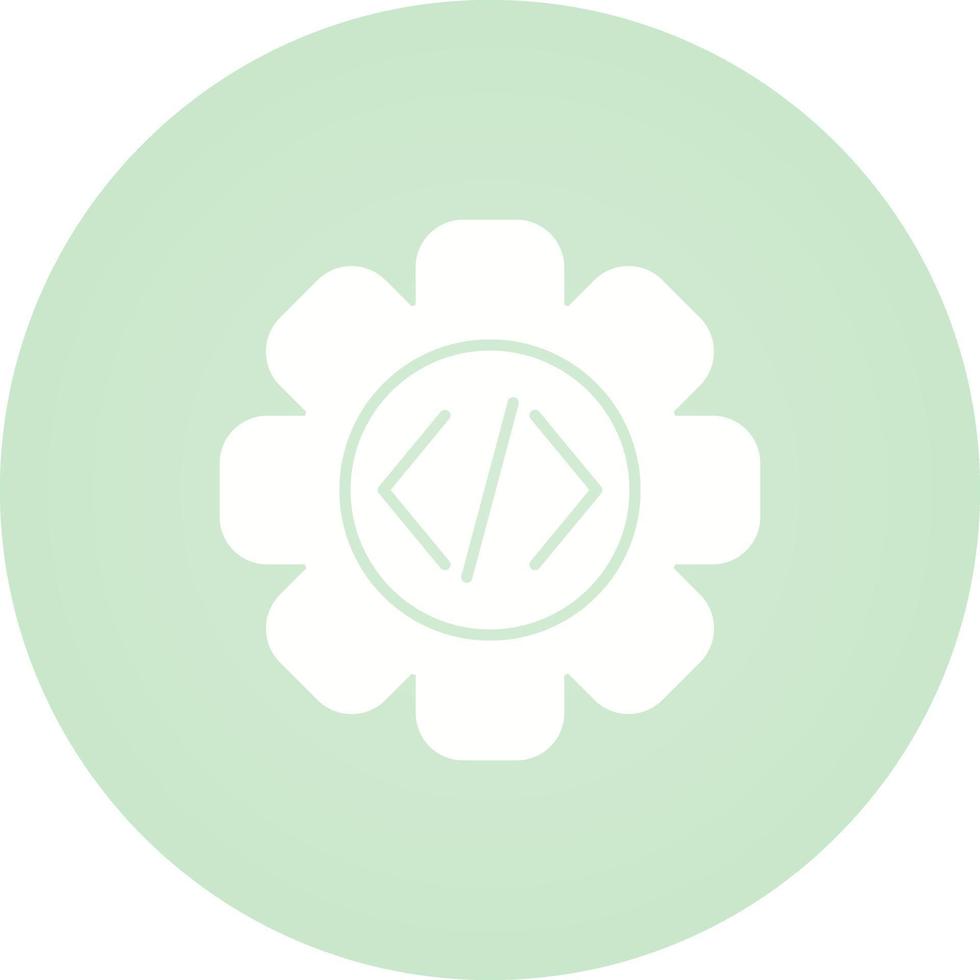 icono de vector de codificación