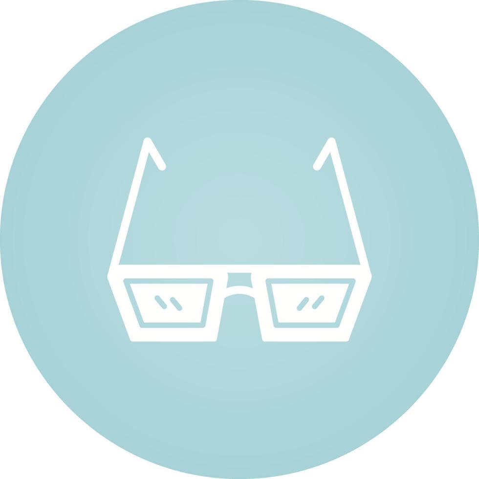 icono de vector de gafas