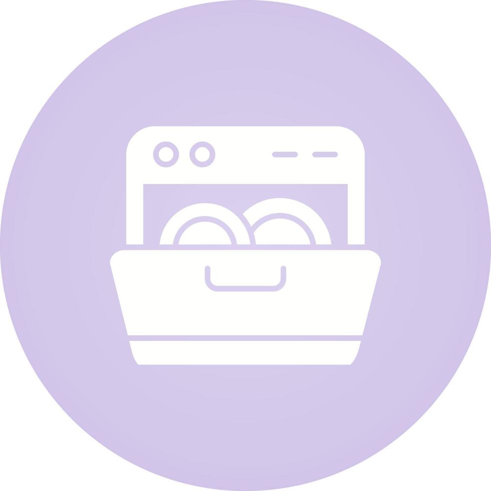 Dishwasher Vector Icon