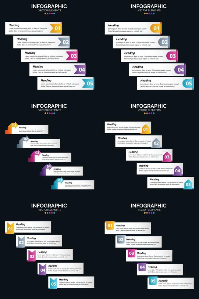 Use vector infographics to illustrate your business ideas