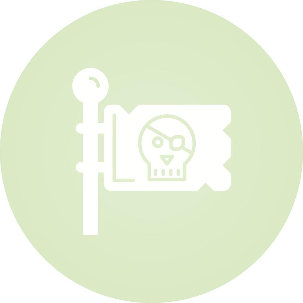 Pirate Flag Vector Icon