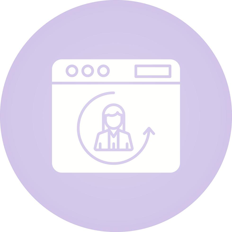 Return Visitor Vector Icon