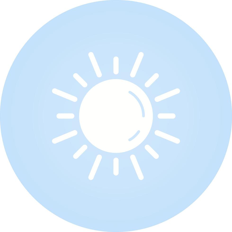 Sun Vector Icon