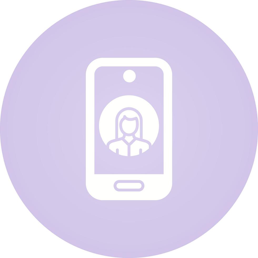 Video Calling Vector Icon