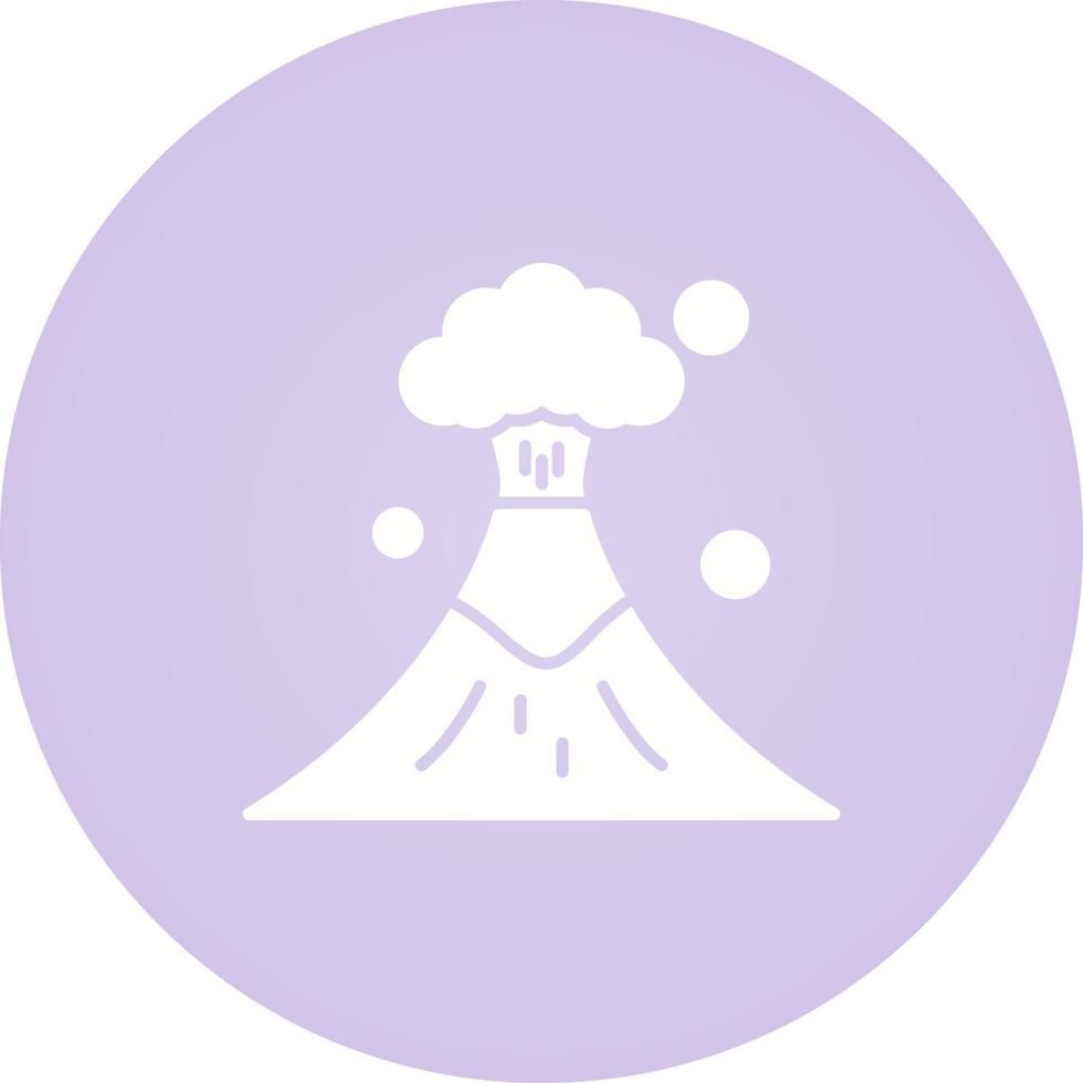Volcano Vector Icon