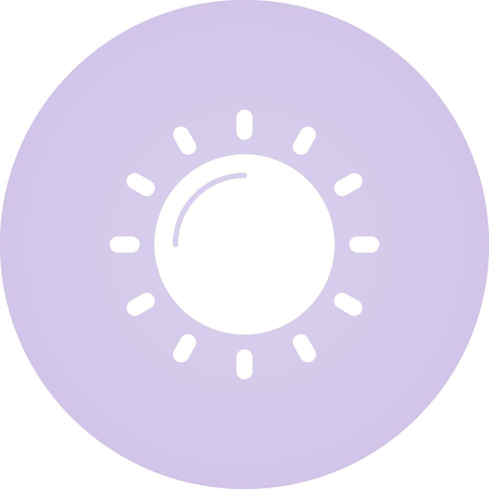 Sun Vector Icon