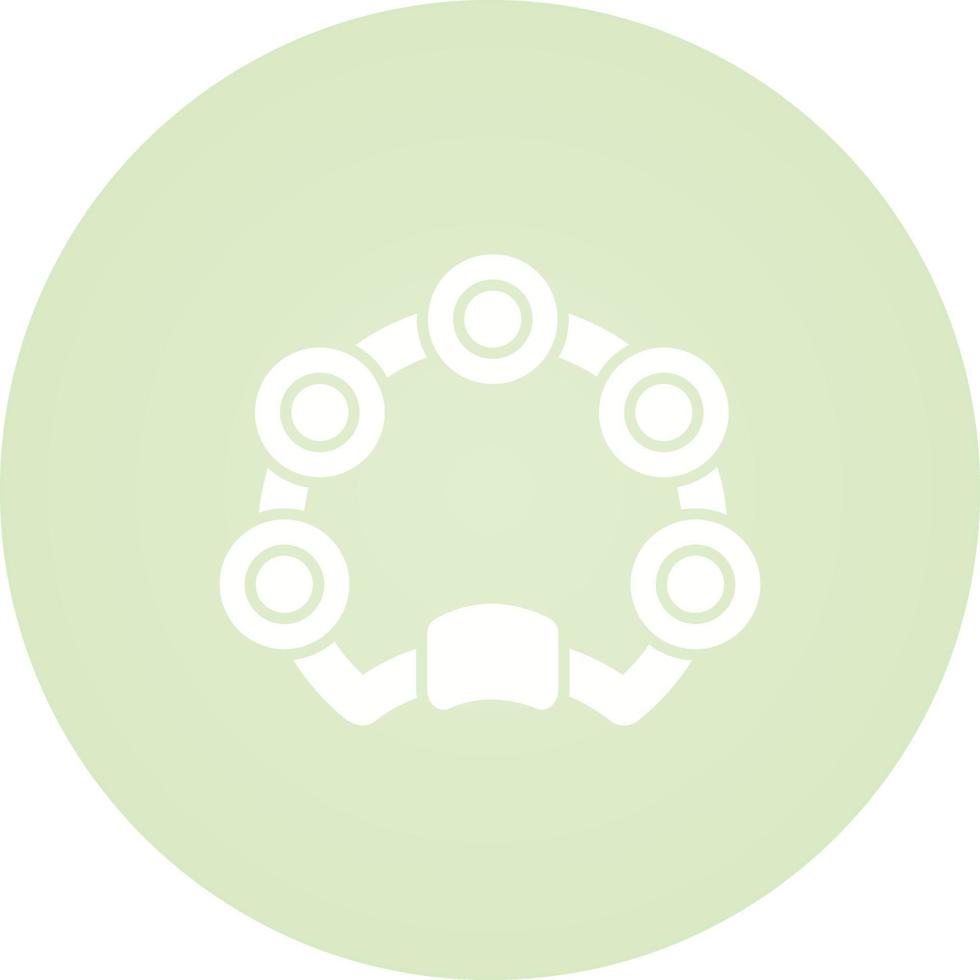 Tambourine Vector Icon