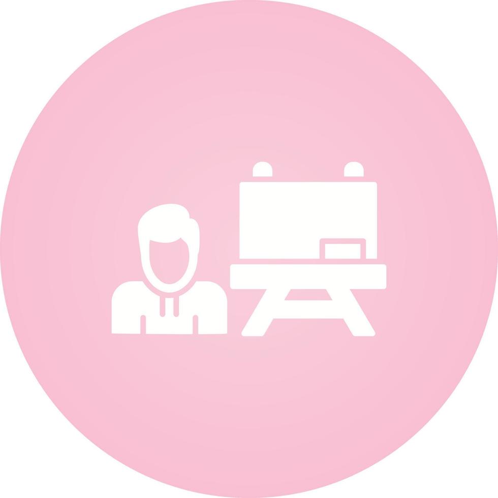 Teach Vector Icon