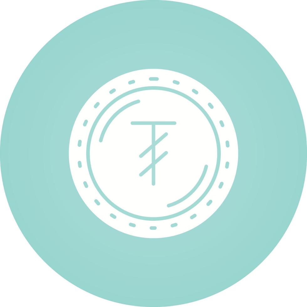 Tugrik Currency Vector Icon