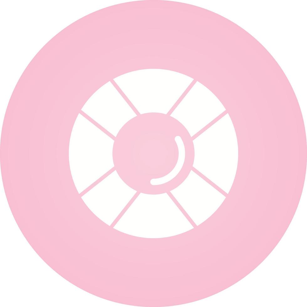 Lifesaver Vector Icon