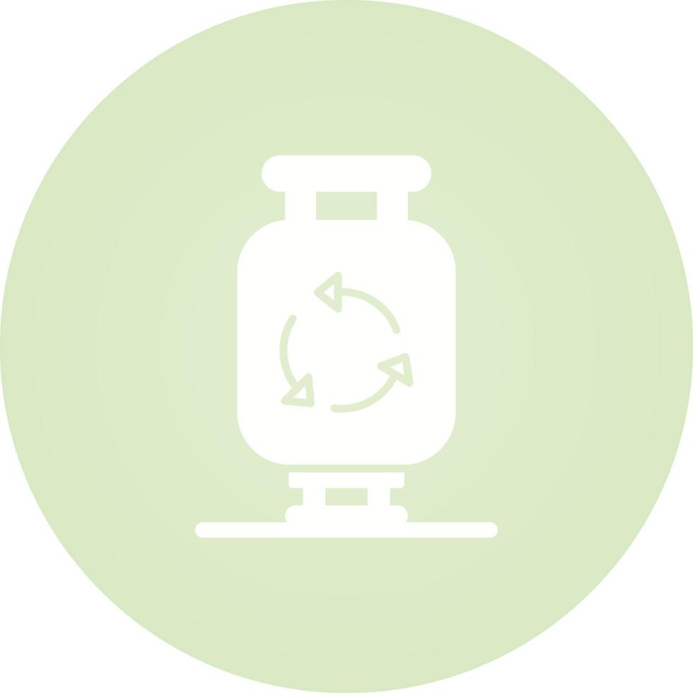 Gas Cylinder Vector Icon