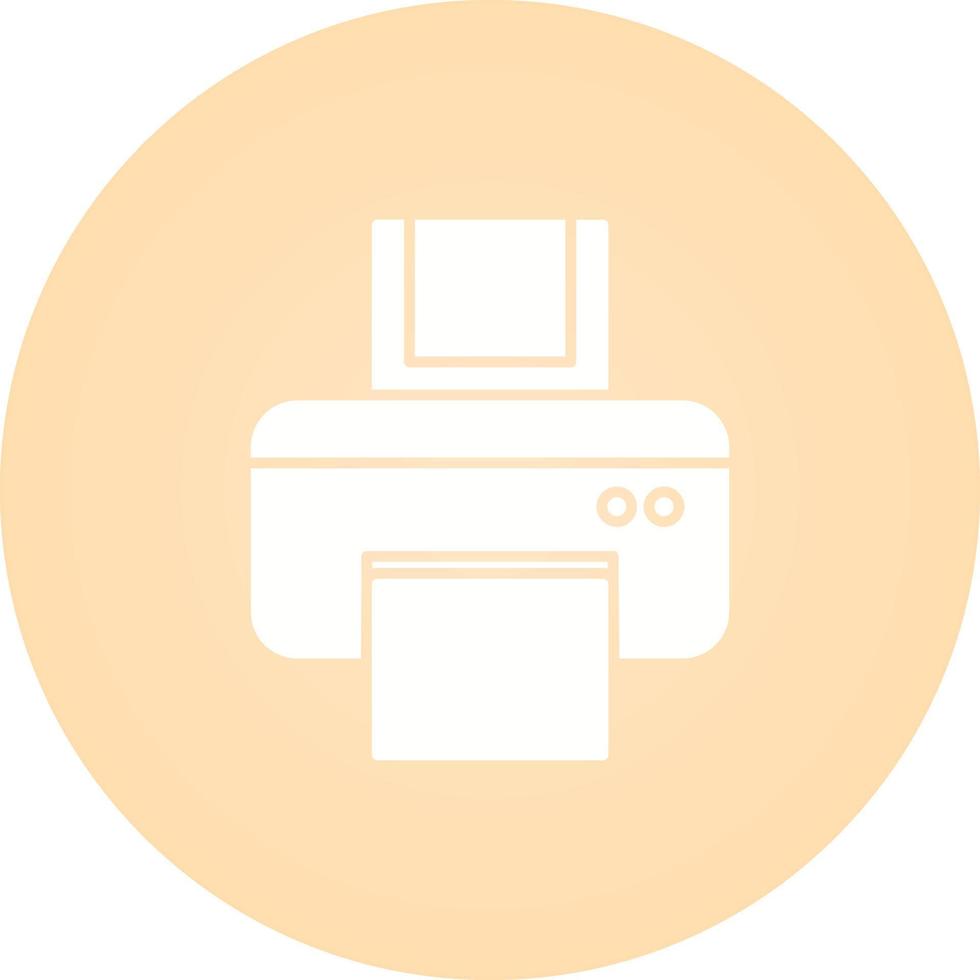 Printer Vector Icon