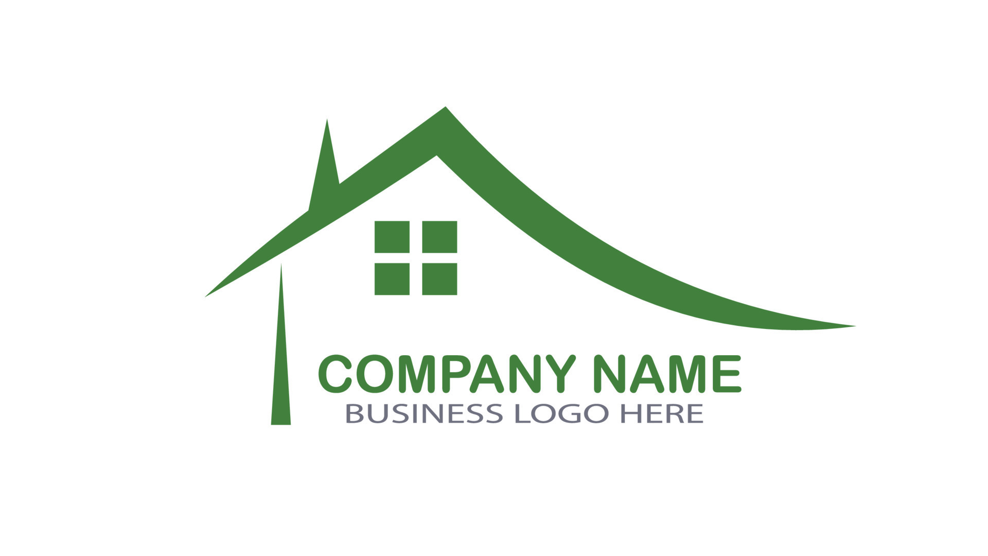 green house logo, House Logo Design Business Modern Design Stock Vector ...