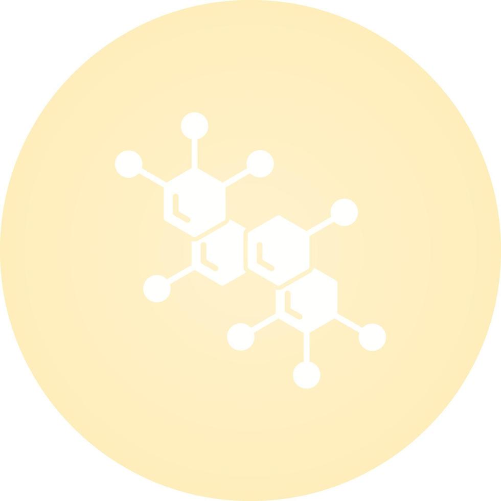 icono de vector de molécula