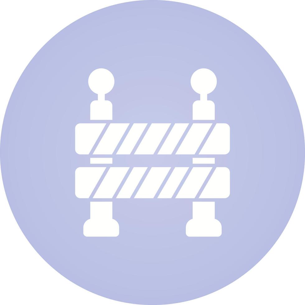 Barrier Vector Icon