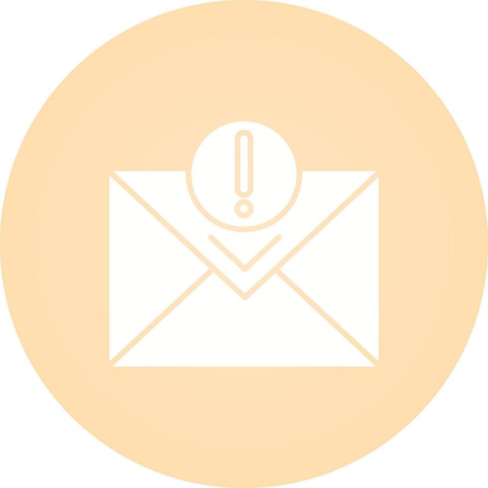 Urgent Mail Vector Icon