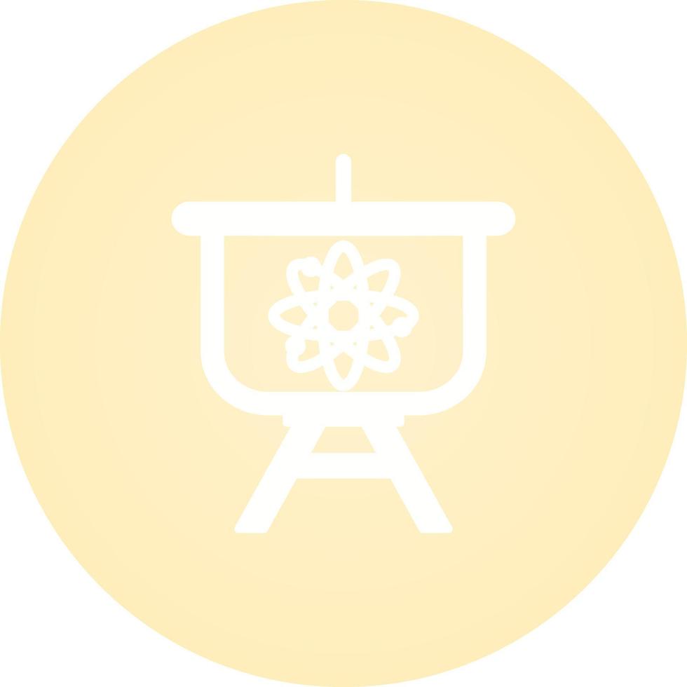 Atom Presentation Vector Icon