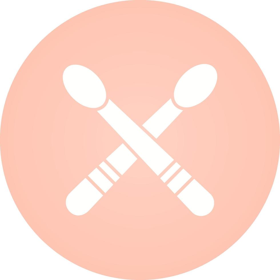 Drumsticks Vector Icon