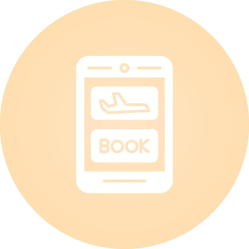 Online Booking Vector Icon