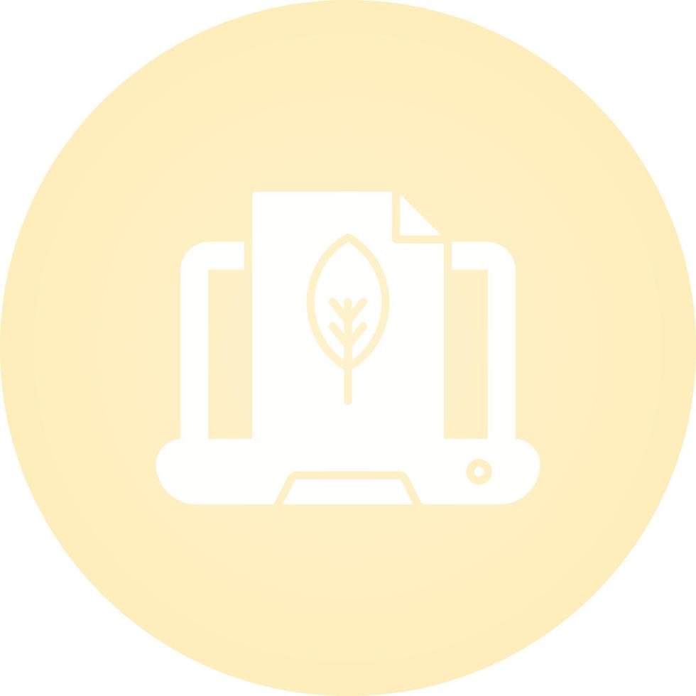 Organic Content Vector Icon