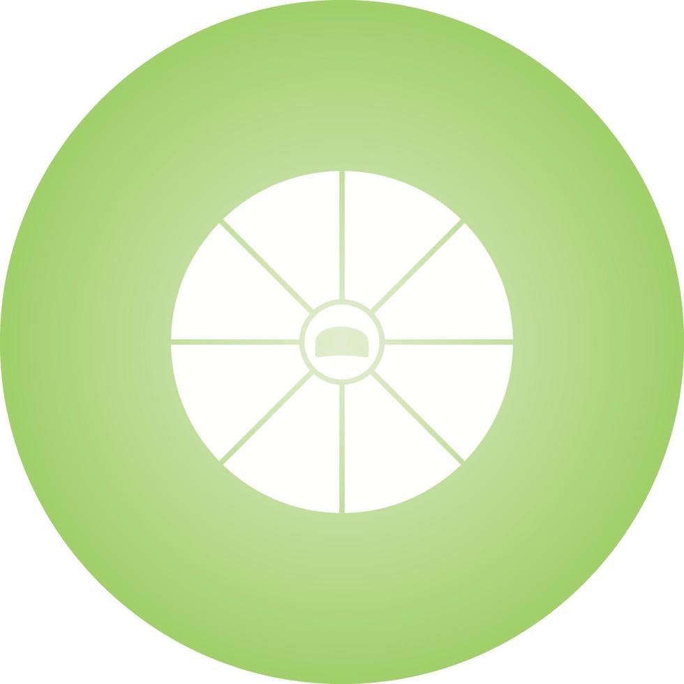 Unique Apple Pie Vector Glyph Icon