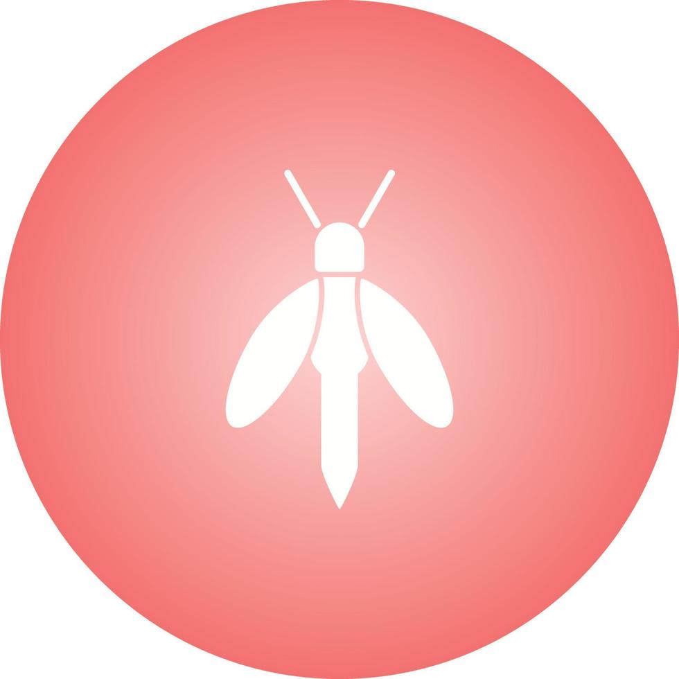 Unique Firefly Glyph Vector Icon