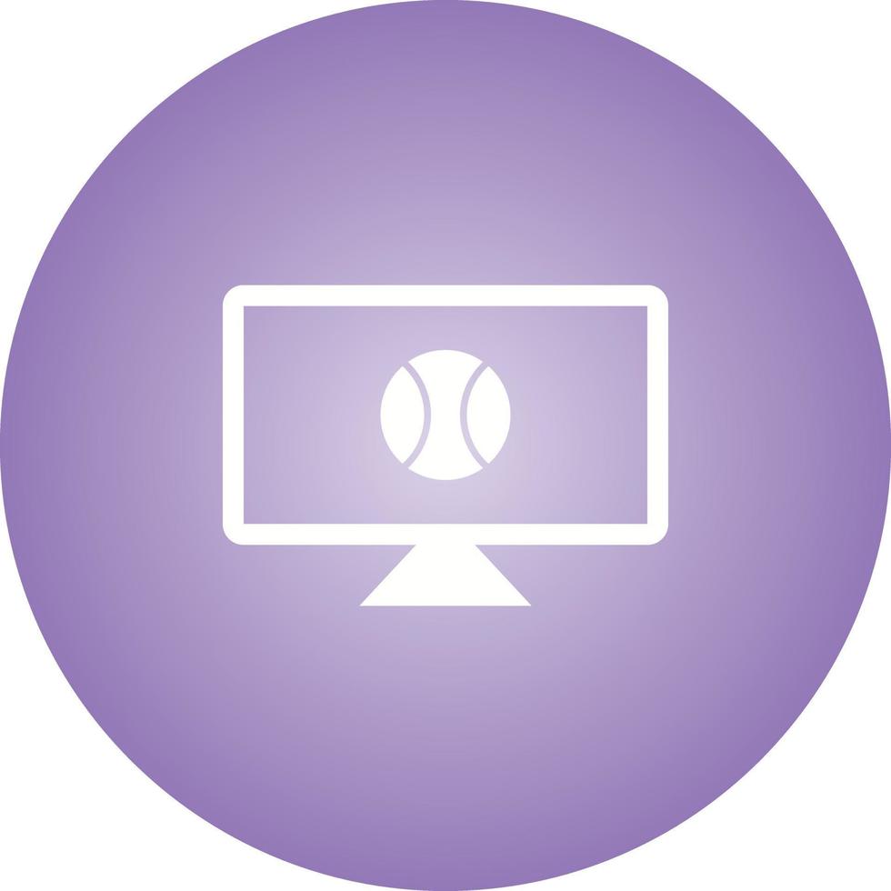 Unique Sport News Vector Glyph Icon