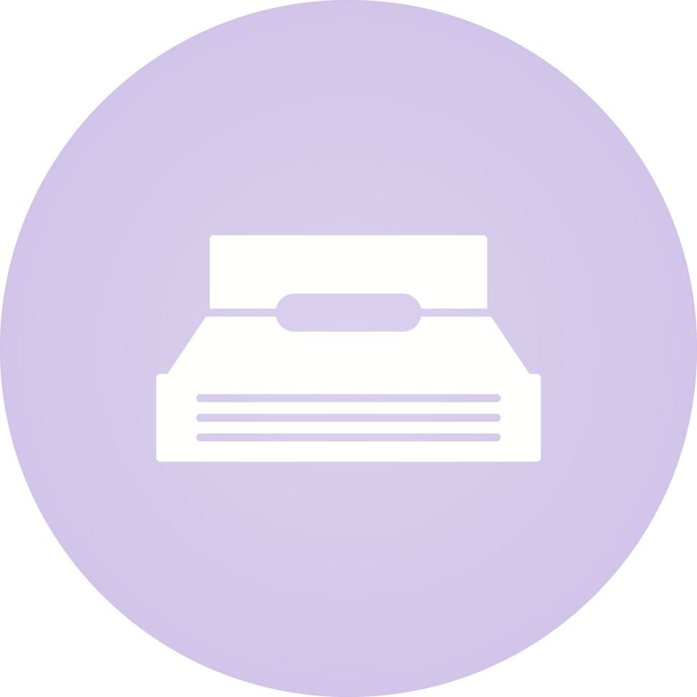 Single Bed Vector Icon