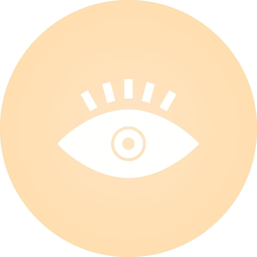 icono de vector de ojo