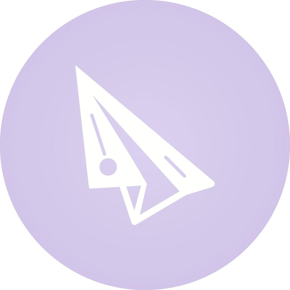 Paper Plane Vector Icon