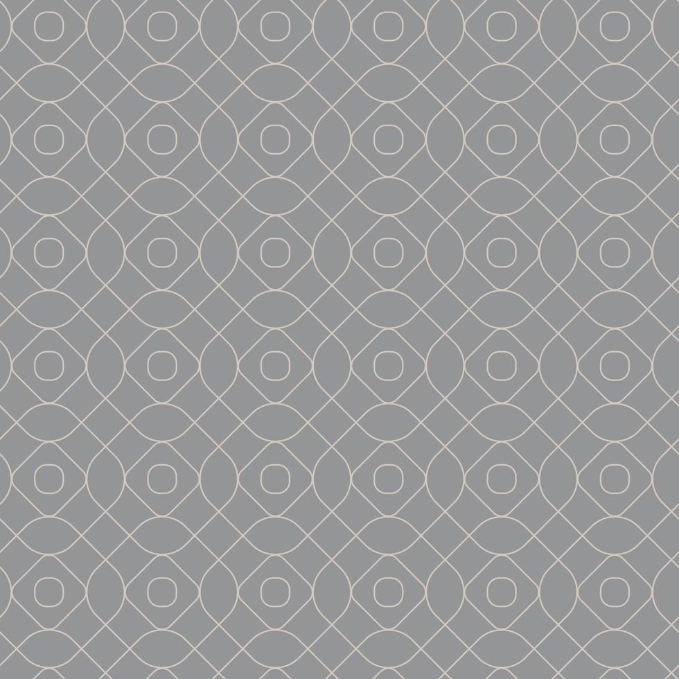Vector seamless patterns. Geometrical patterns on a gray background.