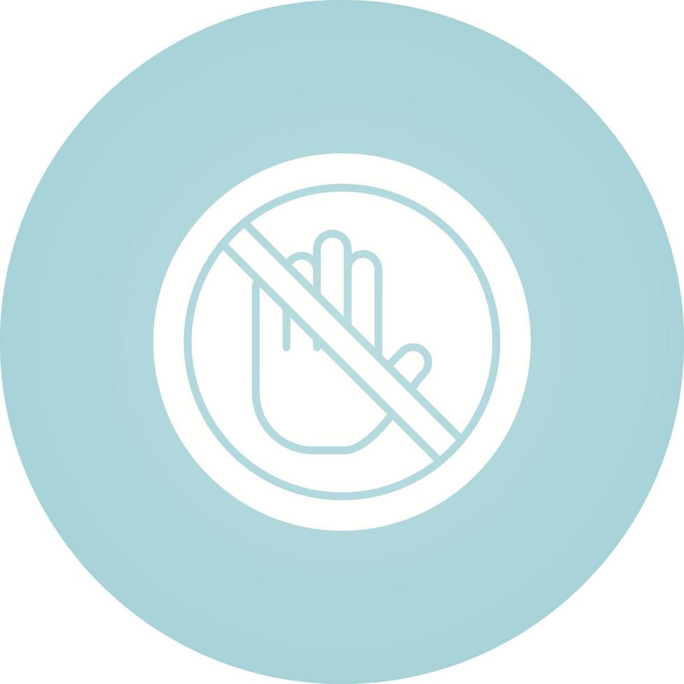 Stop Vector Icon