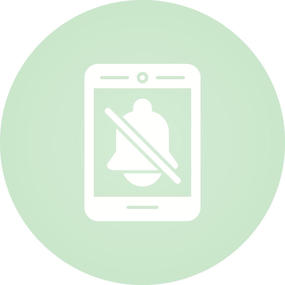 Bell Mute Vector Icon