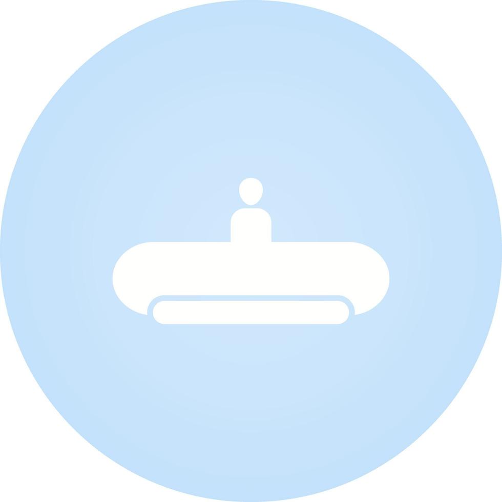 Horizontal Escalator Vector Icon
