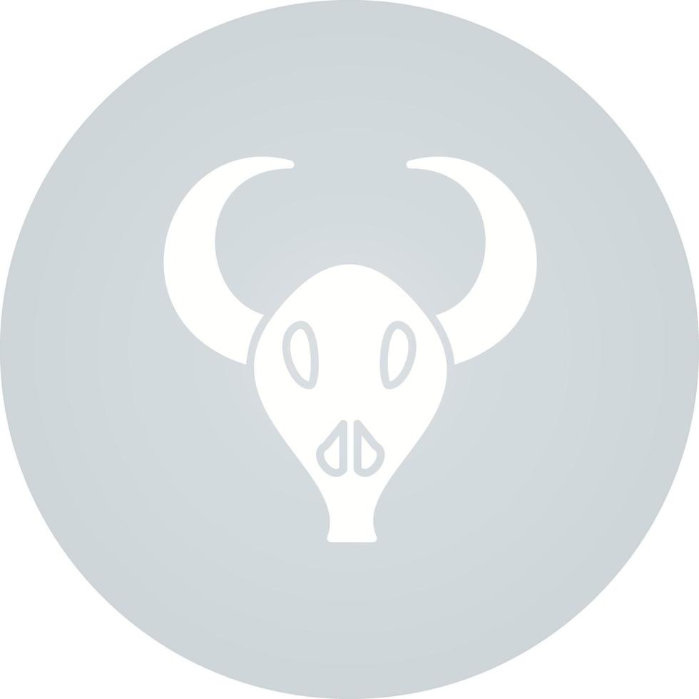 Bull Horns Vector Icon