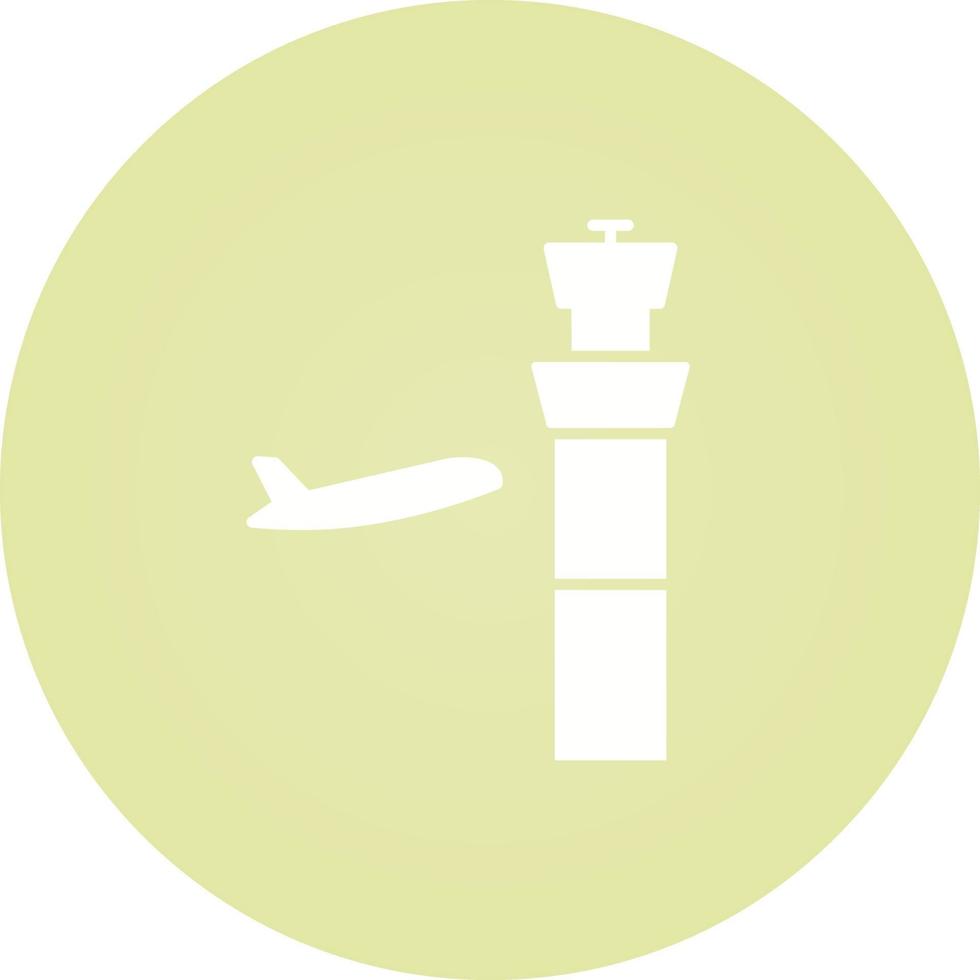 Air Control Tower Vector Icon